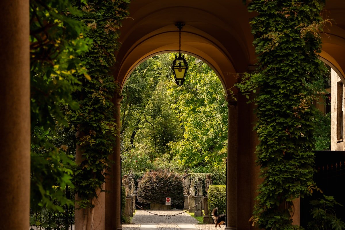 Jardin de propriété
